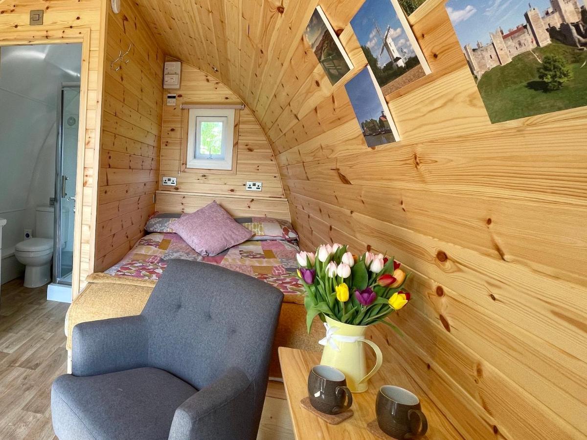 Waterpump Pod For 2 Adults With Ensuite In The Suffolk Countryside Badingham Екстериор снимка